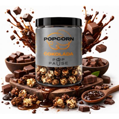 Pop Pause Popcorn Čokoláda 125 g – Zboží Mobilmania
