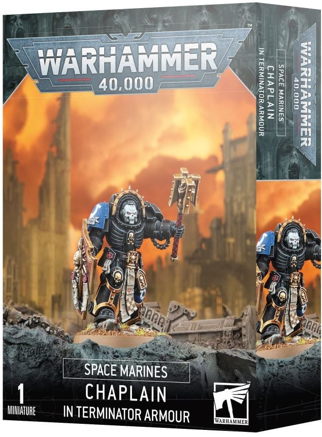 GW Warhammer Chaplain in Terminator Armour