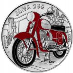 Česká mincovna Stříbrná mince 500 Kč Motocykl Jawa 250 2022 standard 25 g – Zbozi.Blesk.cz