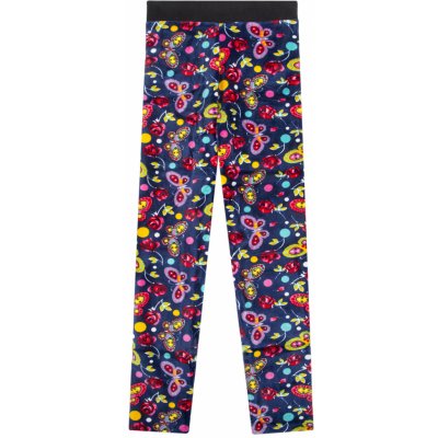 Dívčí zateplené legíny Aura.Via GA 717 motýlci Modrá – Hledejceny.cz