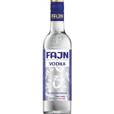 Vodka Fajn 37,5% 0,5 l (holá láhev) – Hledejceny.cz
