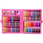 ISO 9174 Výtvarná sada Mega Art Set 168 ks růžová – Zboží Dáma