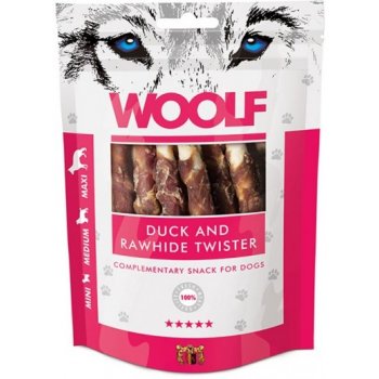 WOOLF Chicken and Rawhide Twister 100 g