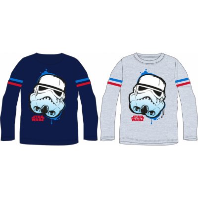 Star-Wars licence chlapecké tričko Star Wars 5202A250 světle šedý melír – Zboží Mobilmania