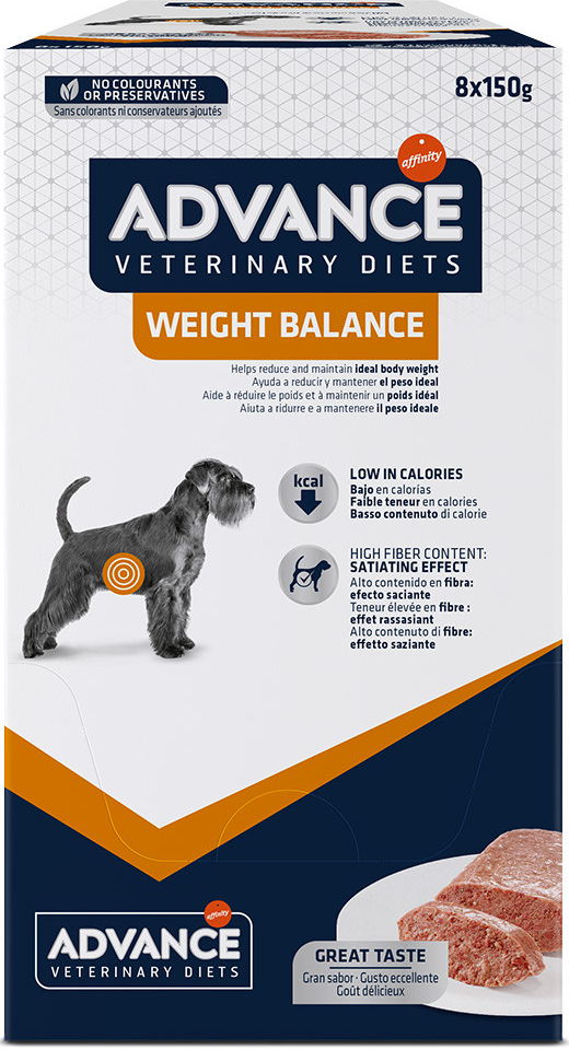 Advance Veterinary Diets Dog Weight Balance 8 x 150 g