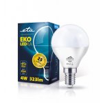 Eta EKO LEDka mini globe 4W E14 teplá bílá – Hledejceny.cz