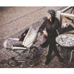 Little Angel rukavice DeLuxe tmavě šedá stříbrná prošev světle šedá – Zboží Dáma