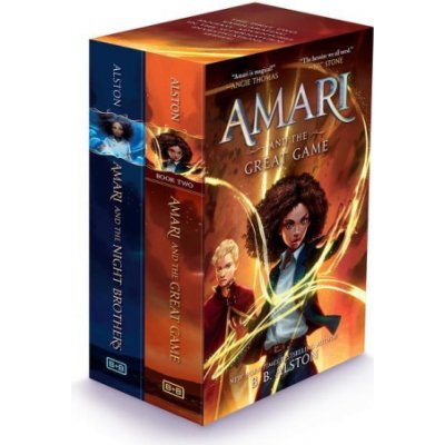 Amari 2-Book Hardcover Box Set: Amari and the Night Brothers, Amari and the Great Game – Hledejceny.cz