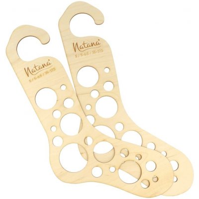 Natana dřevěný blokovač ponožek velikosti 35- 37,5 – Zboží Dáma