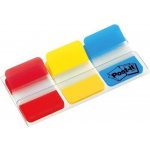 3M POSTIT Samolepicí záložky, mix barev, extra silné, 25 x 38 mm, 3x 22 listů, 3M POSTIT 7000146810 ,balení 66 ks – Hledejceny.cz