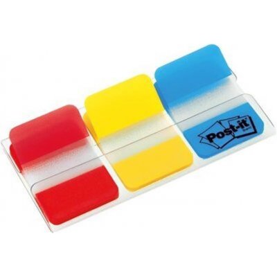 3M POSTIT Samolepicí záložky, mix barev, extra silné, 25 x 38 mm, 3x 22 listů, 3M POSTIT 7000146810 ,balení 66 ks – Hledejceny.cz