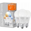 Žárovka Ledvance Sada 3x chytrá LED žárovka SMART+ WIFI, E27, A75, 9,5W, 1055lm, 2700-6500K, teplá-studená bílá SMART+ WIFI