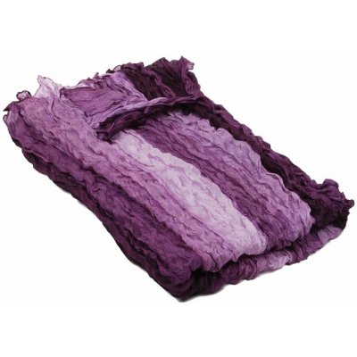 Hedvábná šála mačkaná fialovošedá – Zbozi.Blesk.cz