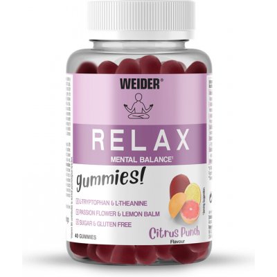 Weider Relax 40 Gummies – Hledejceny.cz