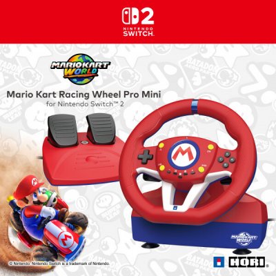 Hori Mario Kart Racing Wheel Pro Mini HRSS202 – Hledejceny.cz