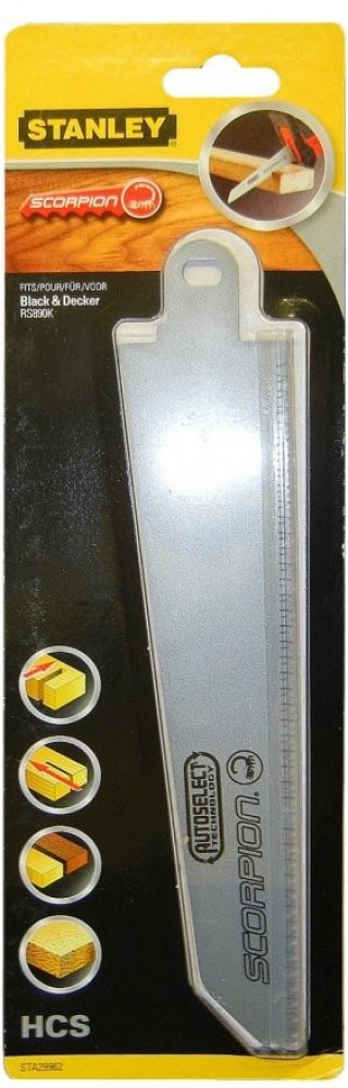 STANLEY pilový list STA29962 do dřeva pro Black&Decker Scorpion RS890K |  Srovnanicen.cz