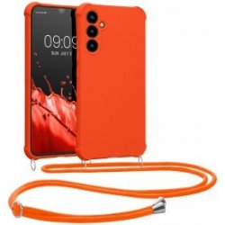 Pouzdro kwmobile Samsung Galaxy A34 5G oranžové