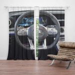 Sablio Závěs AMG interiér: 2ks 140x250cm – Hledejceny.cz