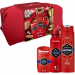 Old Spice Captain sada deostick 50 ml + sprchový gel 3v1 250 ml + deospray 150 ml + kosmetická taška – Sleviste.cz
