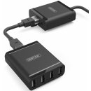 Unitek Y-2516 prodlužovací 4xUSB 2.0 cat. 5e, 100m