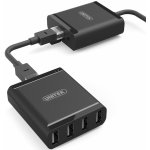 Unitek Y-2516 prodlužovací 4xUSB 2.0 cat. 5e, 100m