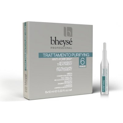 Bheysé Professional Purifying Treatment ampule proti lupům 6 x 10 ml – Hledejceny.cz