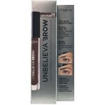 L'Oréal Paris Unbelieva Brow Gel 108 Dark Brunette gel pro úpravu obočí 3,5 ml – Zbozi.Blesk.cz