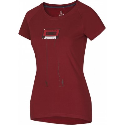 Ocún Ocun RAGLAN T Women wine merlot tape – Zboží Mobilmania