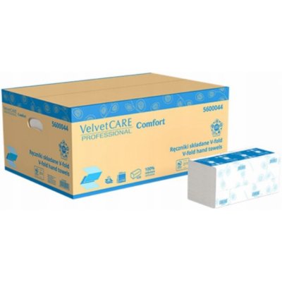 Velvet Professional 2vrstvé bílé 23x25 cm 20x150 ks – Zboží Dáma