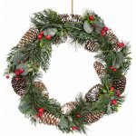 DOMMIO Věnec šiškový s eukalyptem 33 cm – Hledejceny.cz