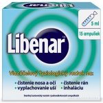 Libenar pro děti nosní kapky ampulky roztok na čištění nosních dutin 15 x 5 ml – Zboží Mobilmania