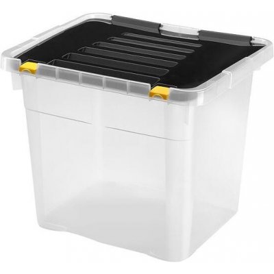 Heidrun BOX ÚLOŽNÝ S VÍKEM 36L, PLAST, 43 x35 x35,5 CM – Zboží Mobilmania