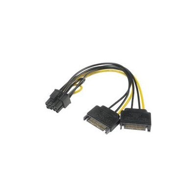 AKASA redukce 2x SATA na 8pin PCIe 2.0 / AK-CBPW19-15 / – Hledejceny.cz