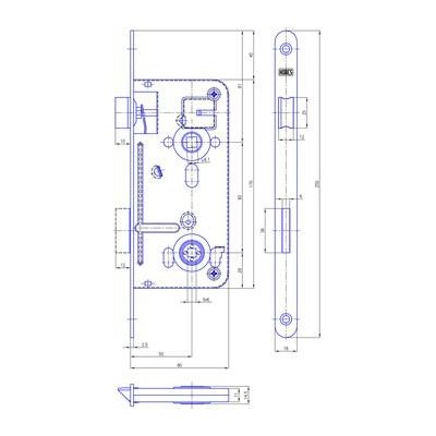HOBES 547C WC 90mm 18mm 80mm – Zboží Mobilmania