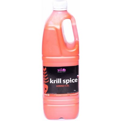 Skull fish Amino CSL zálivka pro zalévání návnad a nástrah Krill Spice 1000 ml – Hledejceny.cz