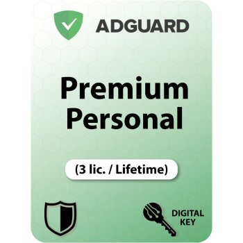 AdGuard Premium Personal 3 lic. Lifetime (AGPP3-L)