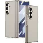 VSECHNONAMOBIL GKK LEATHER Kryt se sklem pro Samsung Galaxy Z Fold7 5G TITANIUM GREY 121245 – Zboží Živě