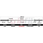 TRINFIT Olympijská osa ALUMINIUM 1800 mm 50 mm – Zboží Mobilmania