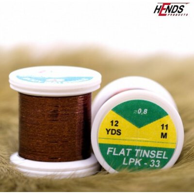 Hends HE FLAT TINSEL - TM. HNĚDÁ METALICKÁ – Hledejceny.cz