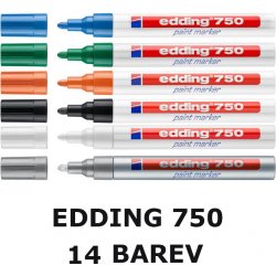 Edding 750 10 ks světle modrý