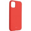 Pouzdro a kryt na mobilní telefon Pouzdro Jelly Case ROAR iPhone 11 Pro MAX - broskvově růžové