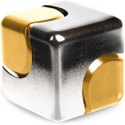 bopster Finget Cube Spinner stříbrno zlatý – Zboží Dáma