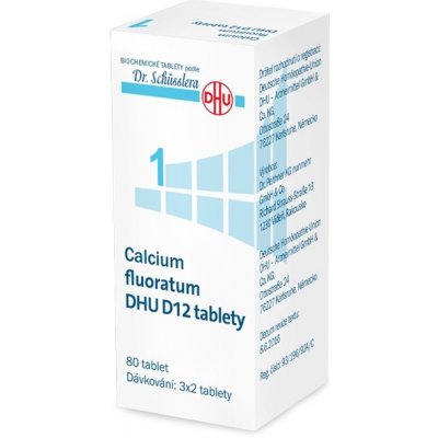 CALCIUM FLUORATUM DHU POR D12 TBL NOB 80 – Hledejceny.cz