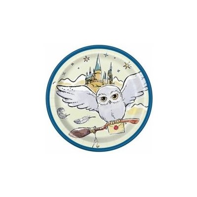 Unique EKO Talířky papírové Harry Potter 17cm – Zboží Dáma