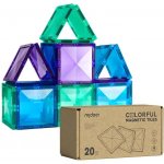 MiDeer ARCHIMEDES BLOCKS - chladné barvy 100 ks – Zboží Mobilmania