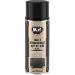 K2 Rychleschnoucí černá strukturální barva na plasty Bumper Spray, 400 ml (černá) – Zboží Mobilmania