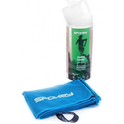 Spokey Cosmo chladící rychleschnoucí ručník 31x84 cm světle modrý v plastic bag – Zboží Dáma