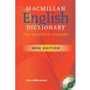 Macmillan English Dictionary for Advanced Learners + CD-ROM New