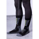Nanosilver Letní trekingové ponožky se stříbrem šedo/zelené