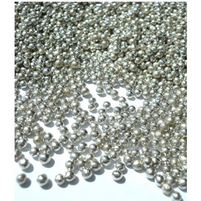 Cukrové zdobení - stříbrný máček 40g – Zboží Dáma